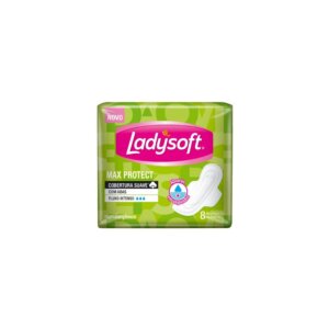 Absorvente LadySoft Max Suave com Abas com 8un.