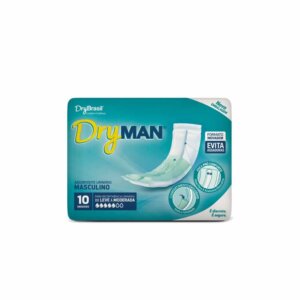 Absorvente Masculino Dryman 10 unidades