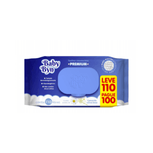 Toalha Umedecida Baby Byn Premium 110Un