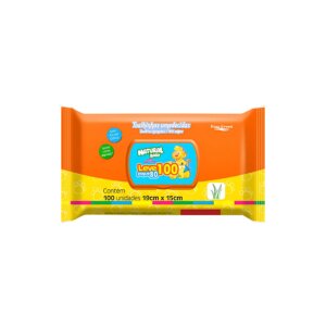 Toalha Umedecida Natural Baby 100Un