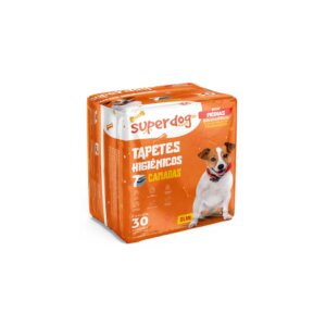 Tapete Higiênico Super Dog - Raças Médias C/30 Unidades