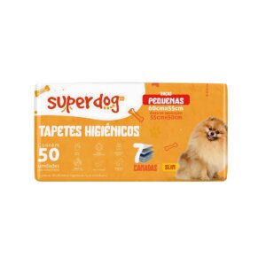 Tapete Higiênico Super Dog Raças Pequenas C/50 unidades