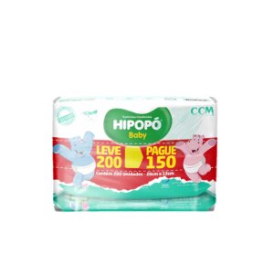 Kit Toalha Umedecida Hipopo Baby Leve 200 Pague150