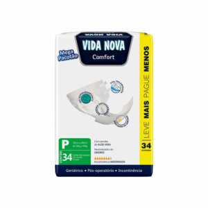 Fralda Adulto Vida Nova Confort Mega