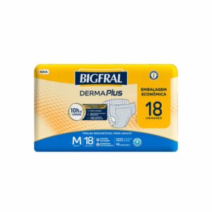 Fralda Adulto Bigfral Derma Plus Econômica