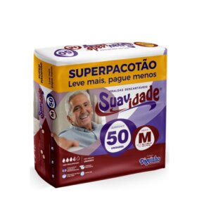 Fralda Adulto Suavidade Super Pacotão