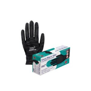 Luva Descartável Sensi Black Slim