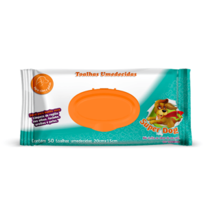 Toalha Super Dog 50 Unidades
