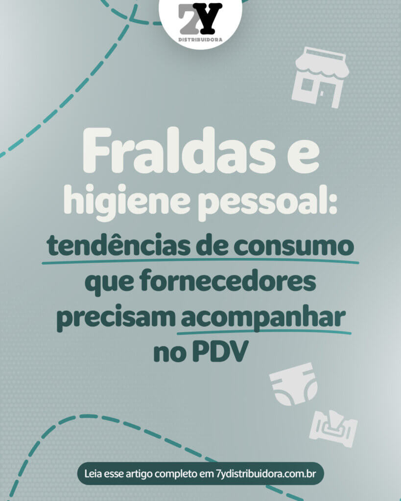 fraldas e higiene pessoal
