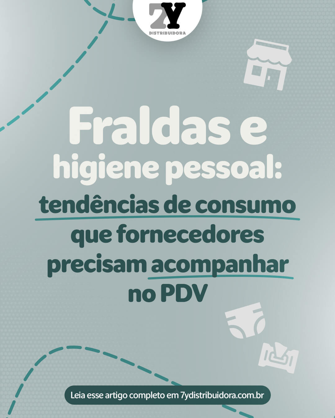 fraldas e higiene pessoal