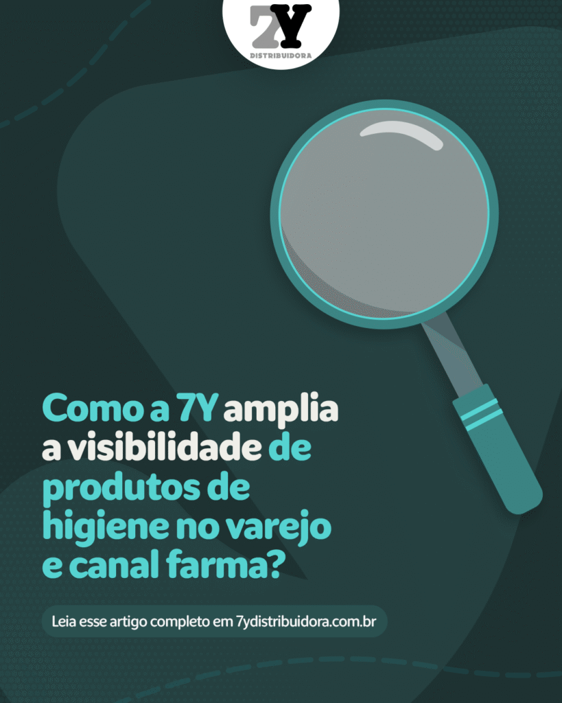 Visibilidade de produtos de higiene