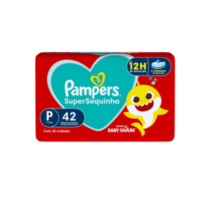 Fralda Infantil Pampers Supersequinha Mega