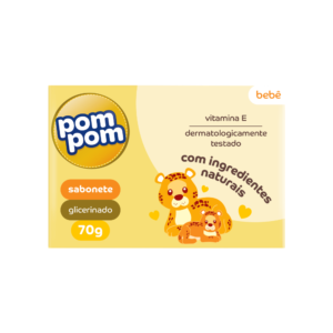 Sabonete Pom Pom Glicerinado