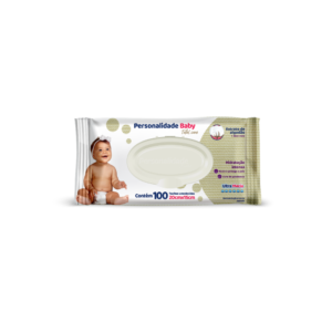 Toalha Umedecida Personalidade Baby