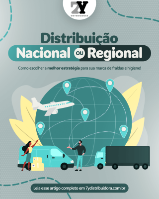 distribuição nacional ou regional