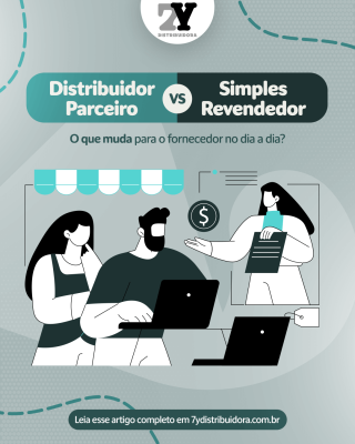Distribuidor parceiro ou revendedor
