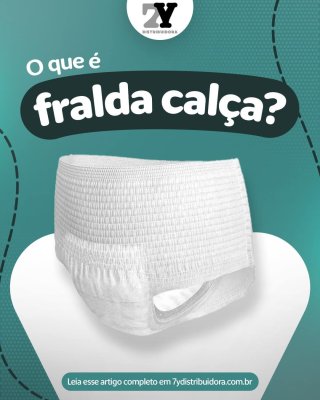 o que fralda calça